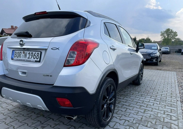 Opel Mokka cena 46900 przebieg: 217123, rok produkcji 2015 z Sokołów Małopolski małe 596